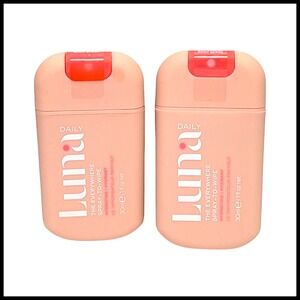 Luna Daily The Everywhere Spray-To-Wipe Fresh Cotton 30ml Lot of 2 Body Spray